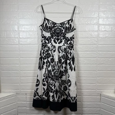 Ann Taylor Cocktail Dress Silk Blend Sleeveless A-Line Formal Size 4 - Image 1 of 4