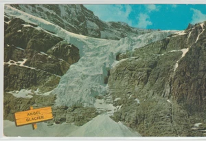 Angel Glacier, Jasper Park, Alberta Kanada Vintage Postkarte unbesendet 2x20 - Bild 1 von 2