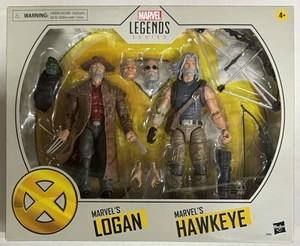 Marvel Legends Old Man Logan Wolverine & Hawkeye X-Men 20th Anniversary 2-Pack - Picture 1 of 4