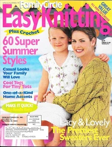 Family Circle EASY KNITTING Magazine Back Issue Spring/Summer 1999 - Picture 1 of 1