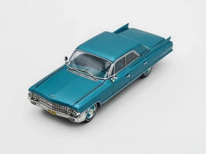 ED MK 1:64 Blue HEC Scene 1962 Deville Muscle Sedan Model Diecast Collect Car - Picture 1 of 15