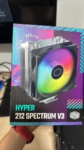 Cooler Master Hyper 212 Spectrum V3 ARGB Enfriador CPU Ventilador 120 mm AMD Intel 4 pines - Imagen 1 de 16