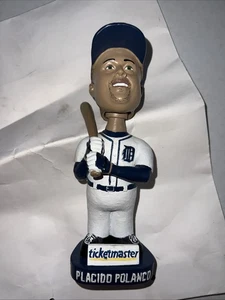 Detroit Tigers PLACIDO POLANCO #14 Bobblehead MLB SENZA SCATOLA - Foto 1 di 20