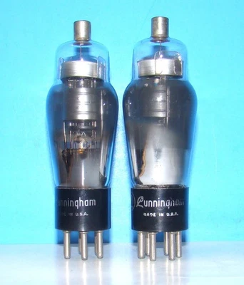 Tipo Nº 58 Cunningham Radio Audio Amplificador Vacío 2 Tubos Válvulas Probado ST 258 Foto 1 de 3