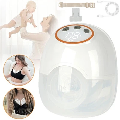 Elektrische Milchpumpe Tragbar mit 4 Modi und 12 Stufen Freihändige Milchpumpe - Bild 1 von 4