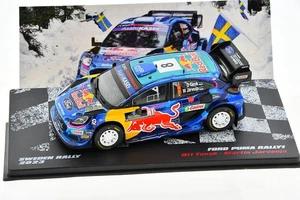 PUMA Ford Rally1 #8 Ott Tanak Sweden Rally 2023 1/43 ixo - Picture 1 of 5