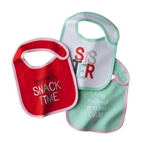 Just One You By Carter's 3-Pack Water Resistant Bibs - Picture 1 of 1