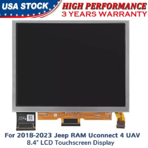TDO-XGA0840J00001-V5 8.4" LCD Touch Screen Display For 18-23 Jeep Grand Cherokee - Foto 1 di 5