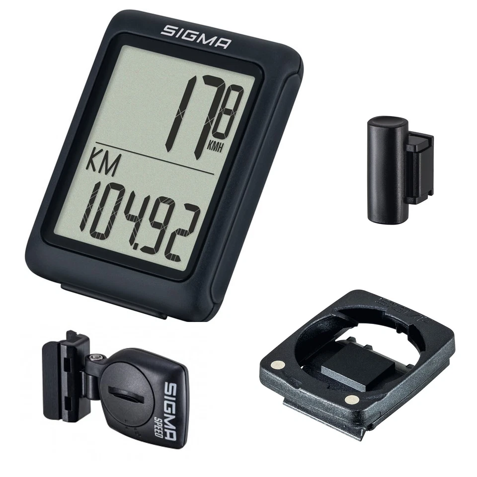 Sigma Fahrradcomputer Tacho BC 5.0 ATS Nachfolg. BC 5.16  kabellos 5 Funktionen - Bild 1 von 1