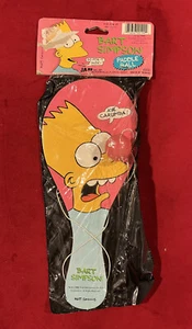 Vintage 1990 Bart Simpson Ja-Ru Spielzeug Paddelball Aye Carumba - Bild 1 von 2
