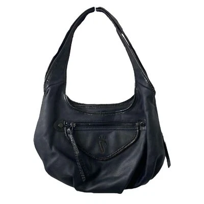 Women's Large Shoulder Bag Purse Simply Vera Wang Black Muli Pocket - Image 1 of 4