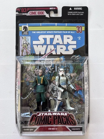 2006 STAR WARS ~ COMIC PACK #03 ~ GRAND MOFF TARKIN & STORMTROOPER SEALED Cover