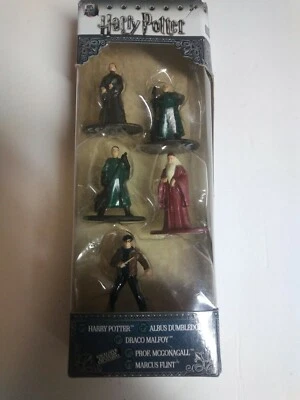 Jada Nano Metalfigs Harry Potter Paquete de 5 Coleccionistas Set Nuevo Foto 1 de 4