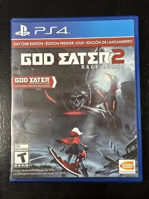 God Eater 2: Rage Burst (PlayStation 4) Namco PS4 Day One Edition - Image 1 of 4