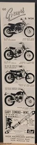 Pubblicità stampa moto originale Greeves 1970 360 Scrambler 250 Special MX - Foto 1 di 1