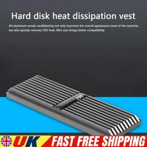 SSD Heatsink Radiator Cooler M.2 2280 NVME Heat Dissipation Pads (Grey) - Afbeelding 1 van 8