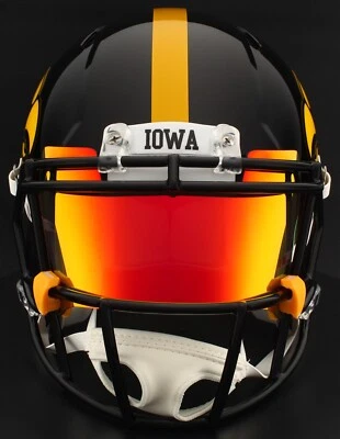 IOWA HAWKEYES NCAA Riddell Speed Full Size REPLICA Football Helmet - Image 1 of 4