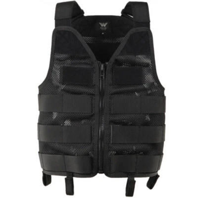 KayaLife KL-7050M Tool Vest Tools Holder Poly Mesh Black (Size M) - Image 1 of 2