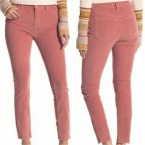 We the Free Corduroy Skinny Pants Modern Mauve Pink Size 25 Rose - Picture 1 of 11