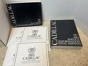 VTG 1983 Cadillac Shop Manual Repair Service Book Information Deville Eldorado - Bild 1 von 4