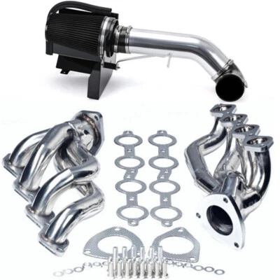 4''Cold Air Intake W/Header For 00-06 Chevy GMC Avalanche Silverado Sierra Tahoe - Image 1 of 4