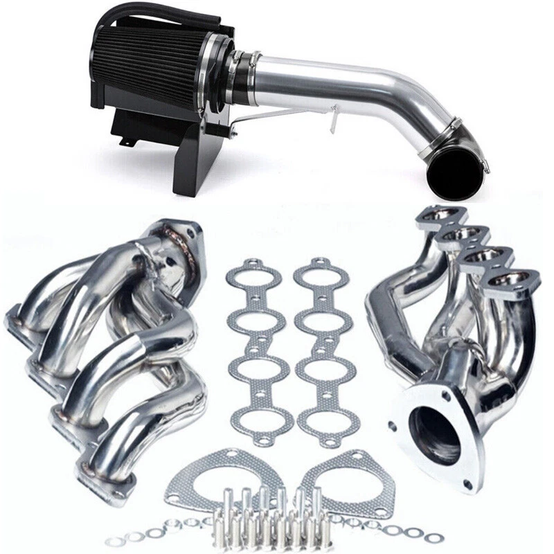4''Cold Air Intake W/Header For 00-06 Chevy GMC Avalanche Silverado Sierra Tahoe - Image 1 of 4