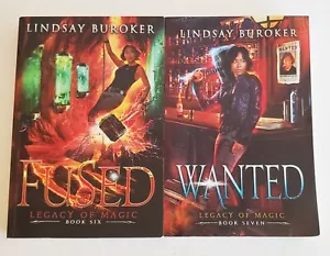 Vermächtnis der Magie Lindsay Buroke Bücher (6 & 7) Gesucht & verschmolzen Handel Taschenbuch - Bild 1 von 3