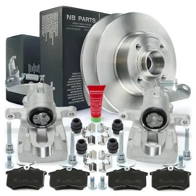 Bremssättel Bremsbeläge Bremsscheiben hinten für Renault Megane II Twingo II - Bild 1 von 4