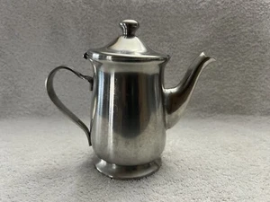 Oneida Stainless Steel 18/8 Heavy Duty Kettle/Creamer w/ Attached Lid - Picture 1 of 5