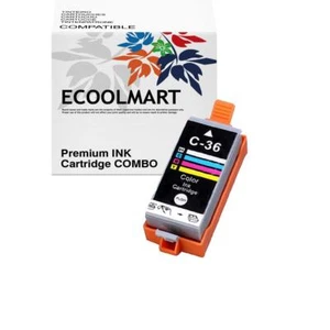 Wiederaufbereitete 1er-Packung CLI-36 Tintenpatrone passend für PIXMA iP100 iP110 Drucker - Bild 1 von 3