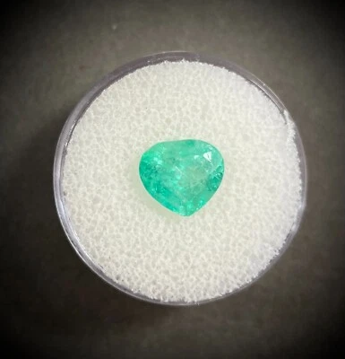 2.42 ct. Pear-Shaped Natural Colombian Emerald **$1800 Value** - Image 1 of 2