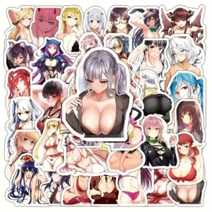 50pcs Sexy girl Mädchen Girl Sticker Aufkleber Auto Motorrad Bike Skateboard JDM - Bild 1 von 8