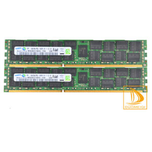 Samsung 2x 16GB 2RX4 PC3L-10600R DDR3L-1333MHz CL9 ECC REG Server RAM Memory 32G