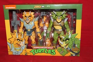 Paquete de 2 dibujos animados Neca Teenage Mutant Ninja Turtles Zarax y Zork SELLADO - Imagen 1 de 2