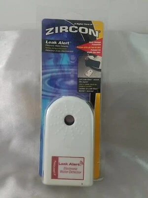 Zircon Leak Alert Electronic Water Detector Loud Alarm Floats & Signals For 72hr - Image 1 of 4