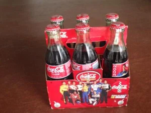 2002 Coca-Cola Coca Cola racing family Michael Waltrip #15 Driver 6-8oz Bottle - Picture 1 of 1