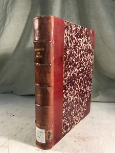 Exploration Survey Railroad Route Mississippi Pacific Vol.VI 1857 Leather Book - Imagen 1 de 12