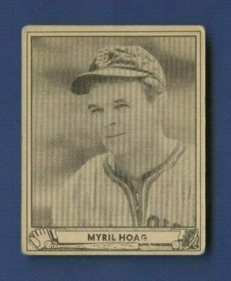 1940 年球 #52 Myril Hoag !!!! — 第 1/2 张图片