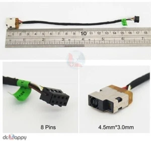 DC Power Jack Charging Port Socket Connector Cable for HP 256 G3 - Picture 1 of 4