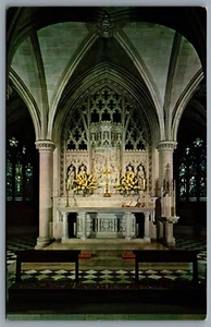 Postcard Mount Saint Alban Washington DC c1970s Cathedral Bethlehem Chapel - Picture 1 of 2