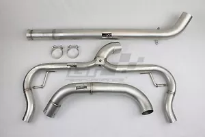 Ligne Inox Full Tube Clio 4 RS 70mm 200 220 EDC Catback GT Performance Renault - Foto 1 di 1