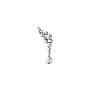 Georg Jensen. Sterling Silver Ear Cuff, Single Right #551R - Moonlight Grapes - Picture 1 of 2