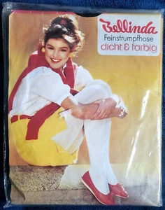 Collant vintage Bellinda denso e colorato 60 den, taglia II (40-42), nero, confezione originale  - Foto 1 di 2