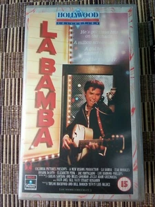 LA BAMBA THE MOVIE - LOU DIAMOND PHILLIPS - 1987 VHS VIDEO TAPE - Picture 1 of 3