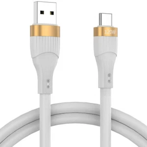 New 120W USB Type C Cable 6A Fast Charging Type C Wires Quick Charge USB C Cable - Picture 1 of 7