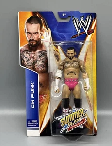 CM Punk WWE Wrestling Summer Slam Heritage Series Action Figure 2014 New - Picture 1 of 2