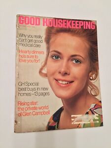 Good Housekeeping February 1970 Volume 170 Issue 2 Claude Jade Glen Campbell VTG