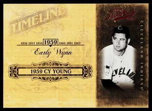 Temprano Wynn 2004 Playoff Prime Cuts II Cronología #/50 SN Cleveland Indians - Imagen 1 de 2