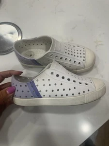 White Purple Natives Girl Size 12 - Picture 1 of 1