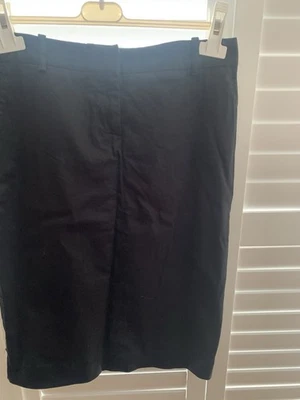 Zara Black Cotton With spandex Skirt Size 38 Eur  UK 10 - Image 1 of 2